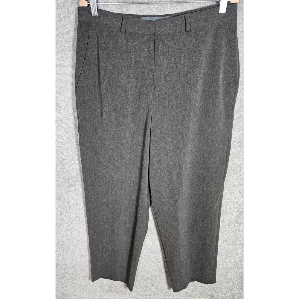 Vintage ALEX‎ GARFIELD & Marks Claudia Trouser Dress Pants Womens Size 14 Gray